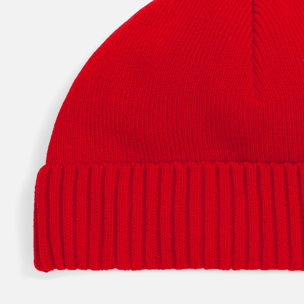 Шапка ComFleece, красная-2