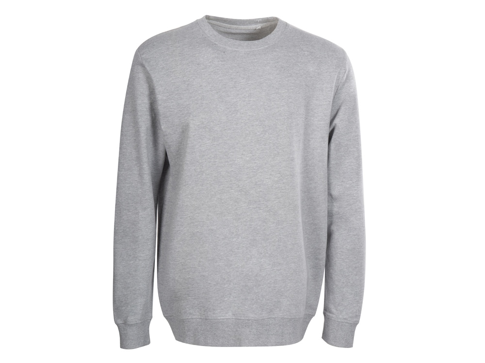 Свитшот Warsaw 220гр, унисекс, серый меланж-8