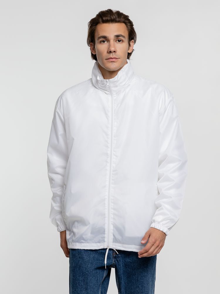 Ветровка унисекс Shift, белая-4