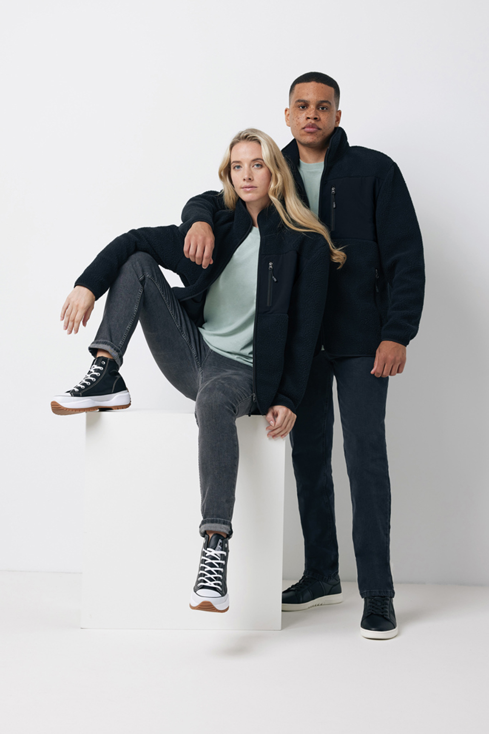 Куртка Iqoniq Diran из переработанного полиэстера AWARE™, унисекс, 320 г/м²-8