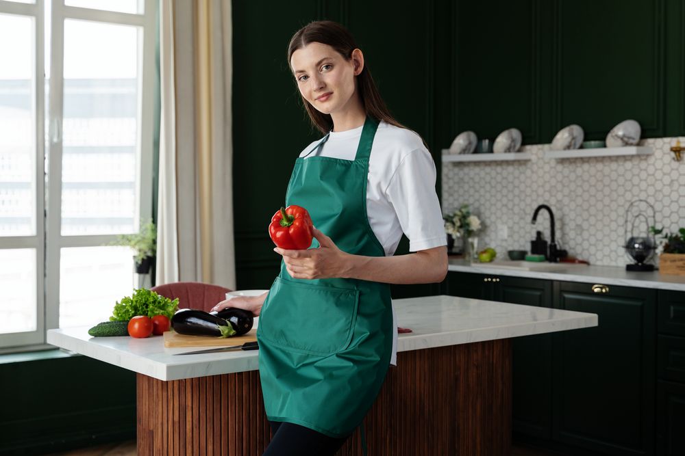 Фартук Neat, зеленый-1