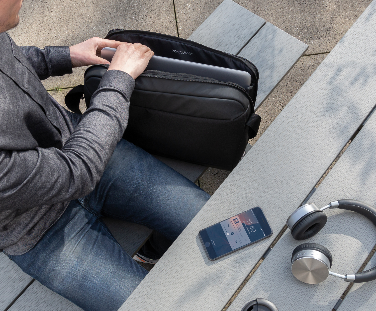 Сумка Madrid для ноутбука с защитой RFID, 15,6”-3