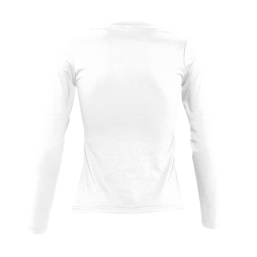 Футболка женская с длинным рукавом MAJESTIC, белый-1