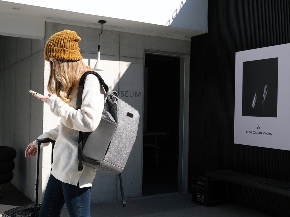 Антикражный рюкзак SnapPack для ноутбука 16, серый-33