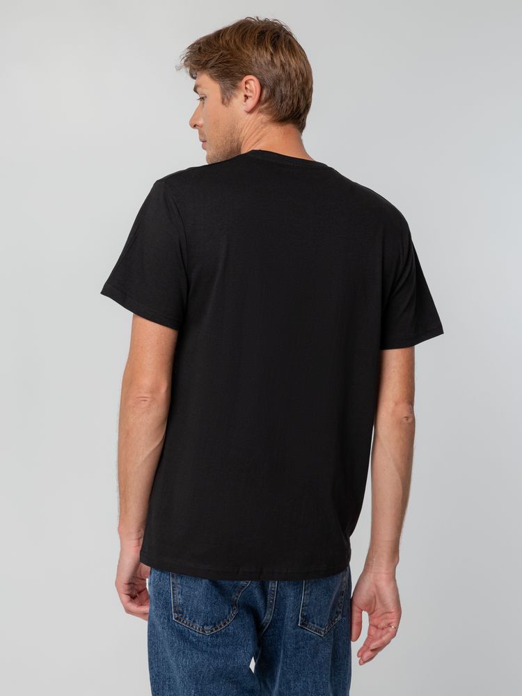 Футболка унисекс T-bolka 140, черная-5