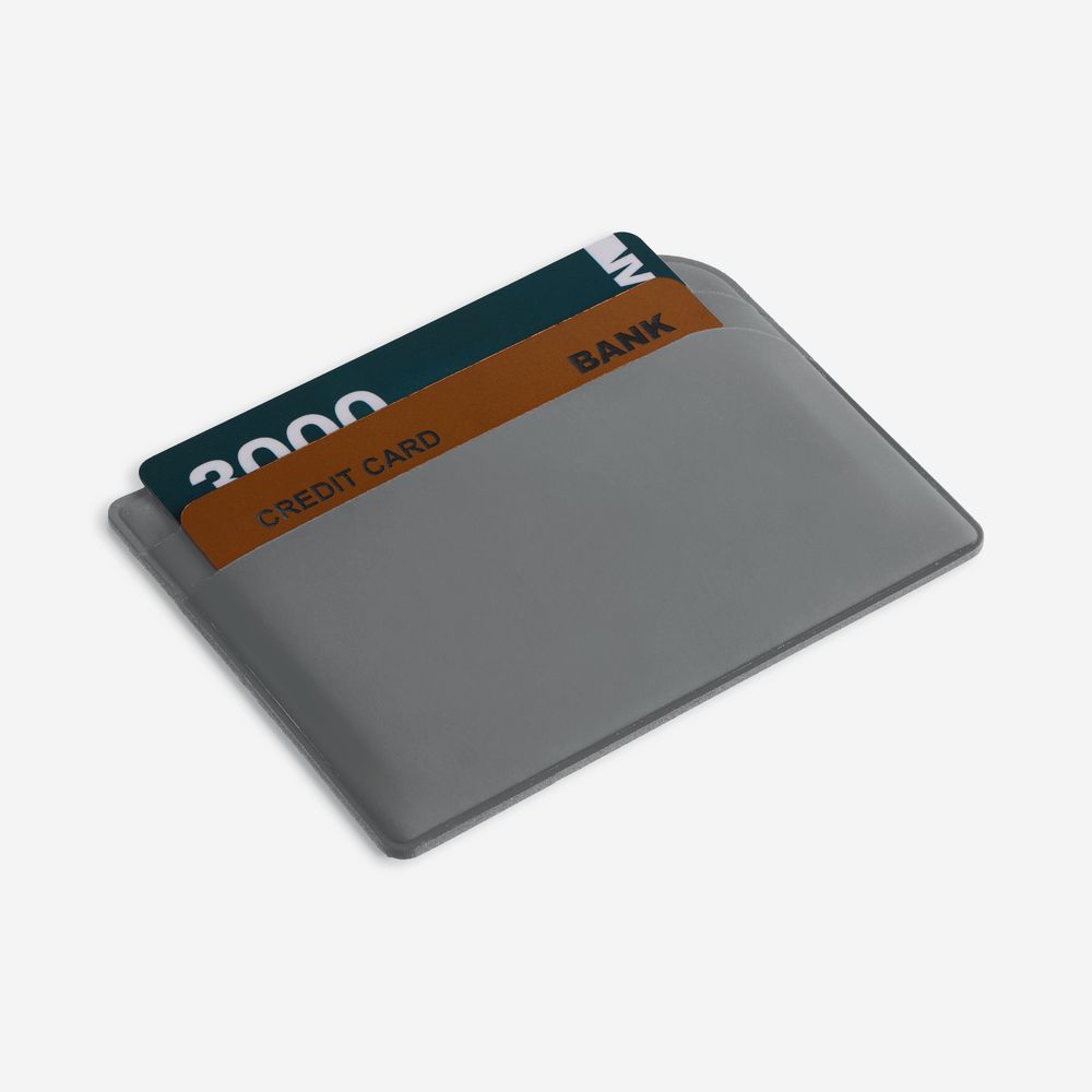 Чехол для карточек Dorset, серый-3