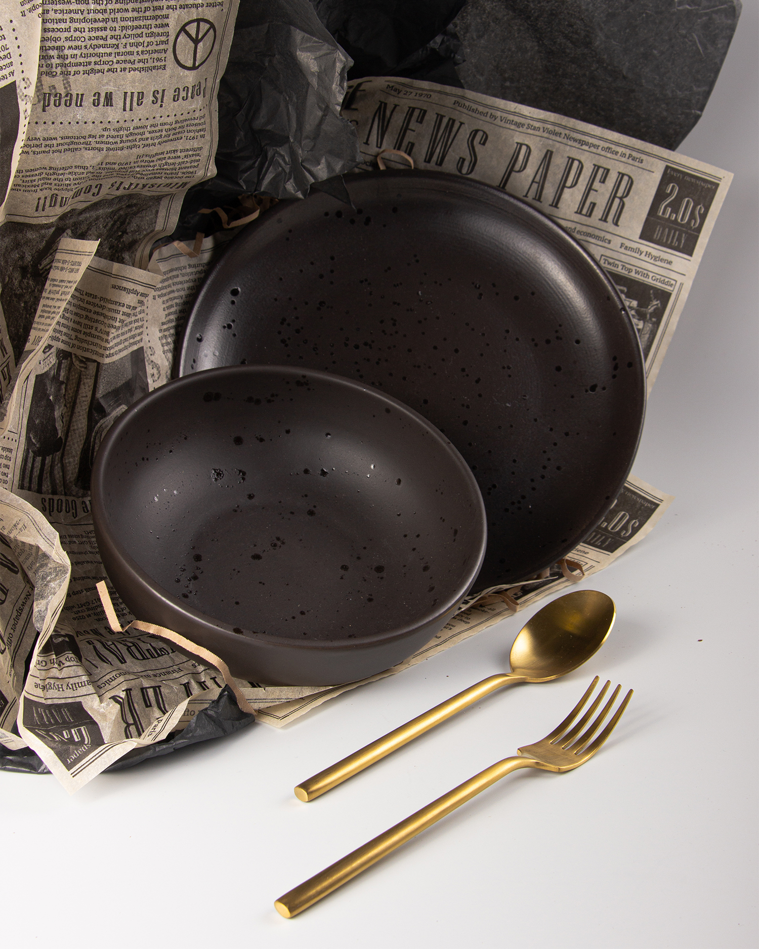 Подарочный набор с керамикой “Черная луна”-3