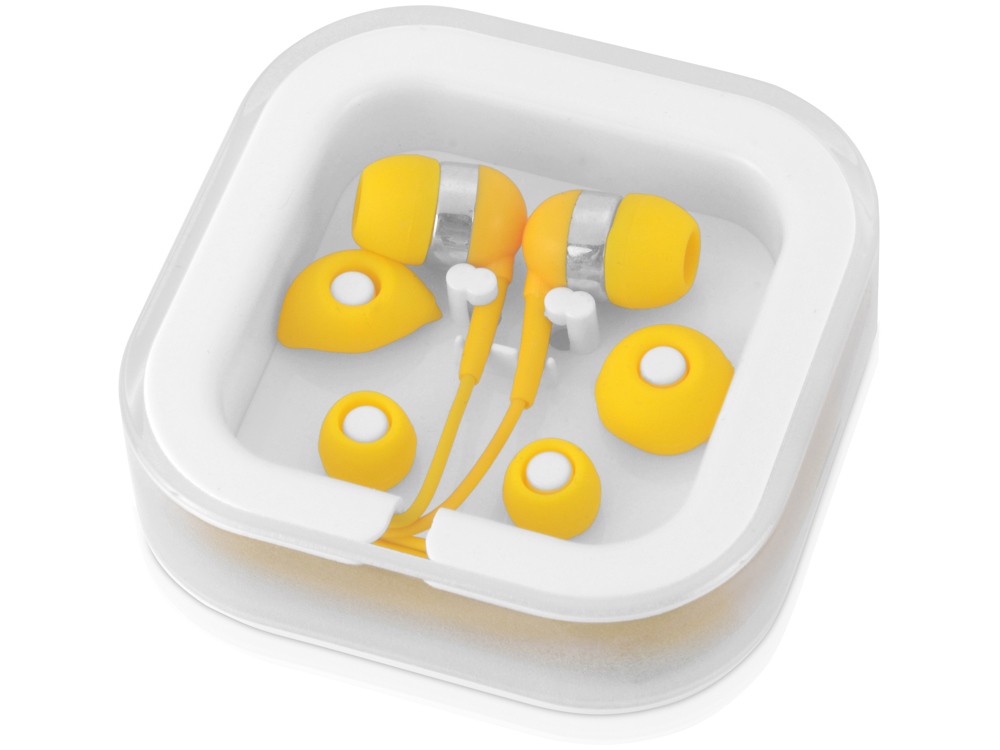 Наушники суперлегкие Sargas, желтый-0