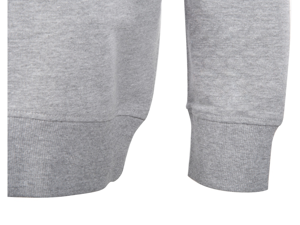 Свитшот Warsaw 220гр, унисекс, серый меланж-11