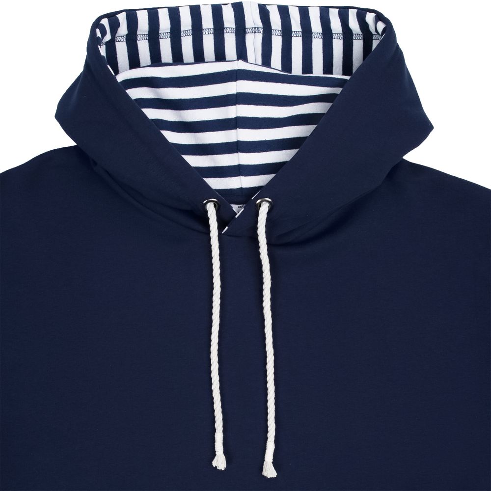 Худи унисекс оверсайз Seamark, темно-синее-2