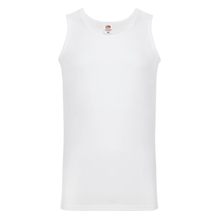 Майка мужская VALUEWEIGHT ATHLETIC VEST 160, белый-0