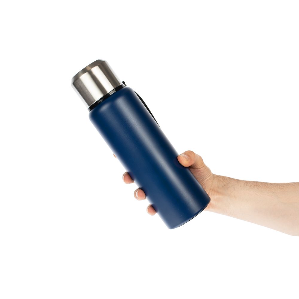 Термос с ситечком Hoffell, синий-3