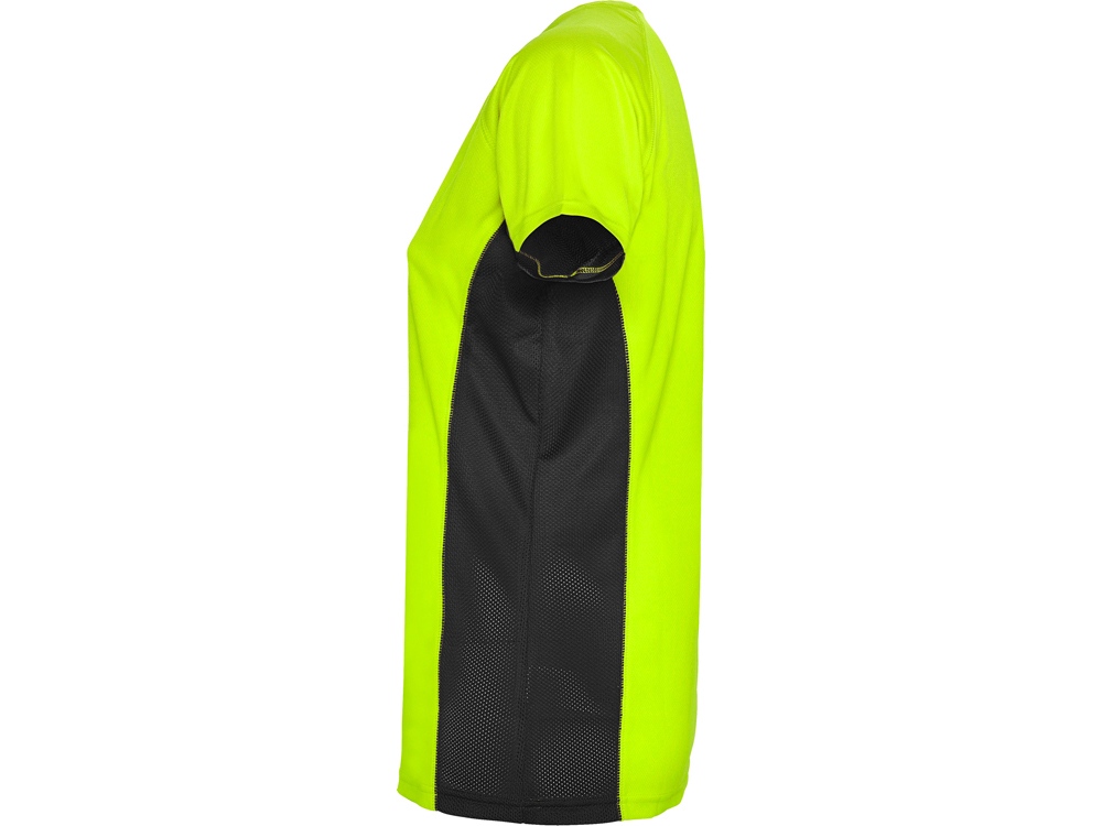 Футболка Shanghai женская, неоновый зеленый/черный-2