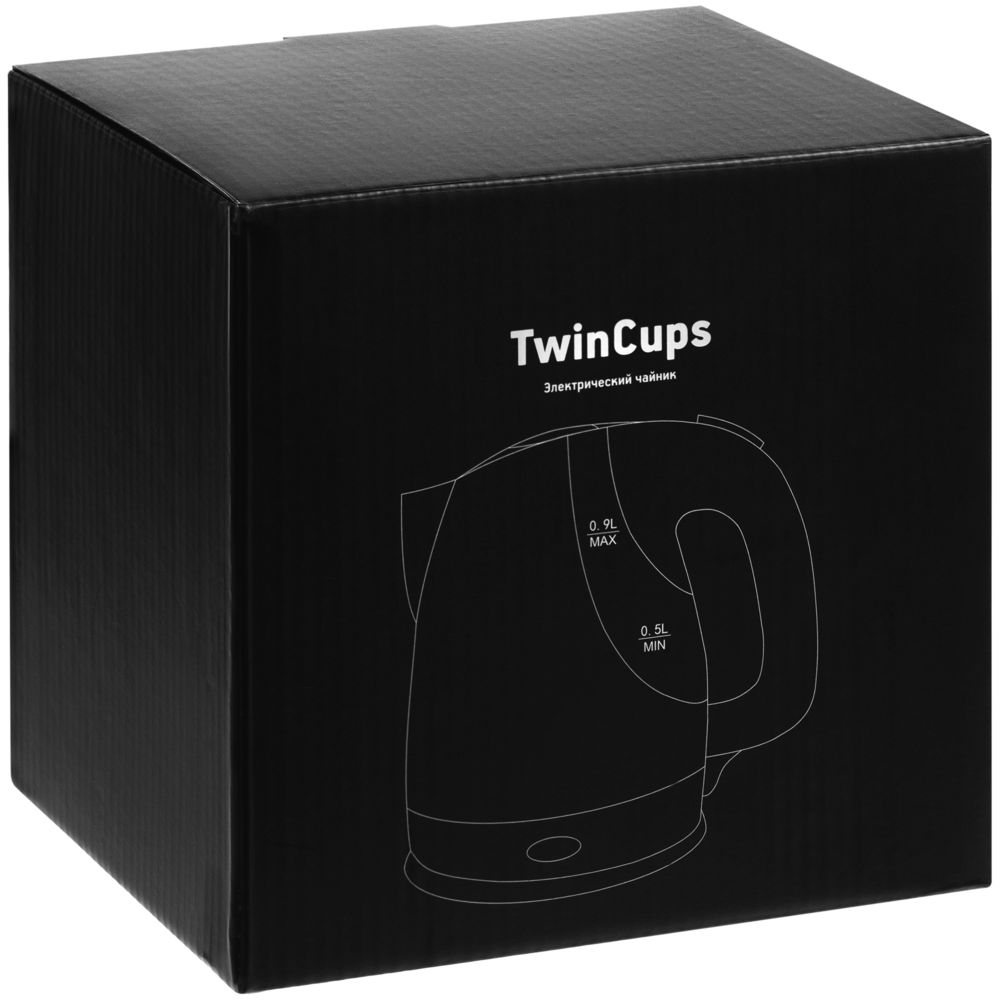 Электрический чайник TwinCups, белый-7