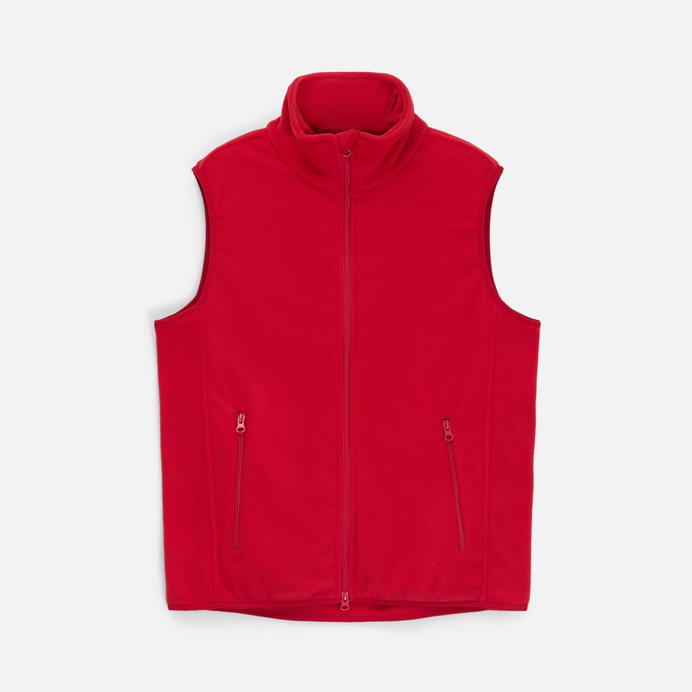 Жилет флисовый унисекс Ben Mac, красный-1