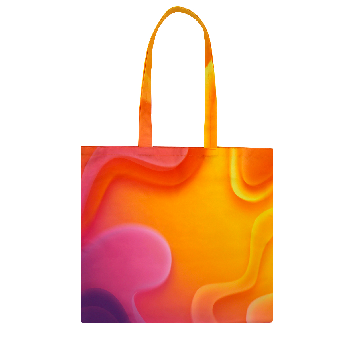 Сумка для покупок Бэгис с полноцветной печатью, Мультиколор.-1