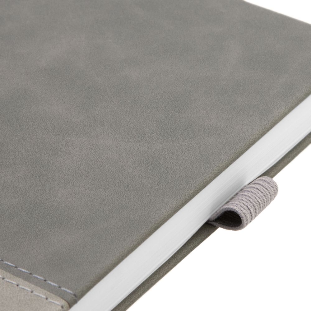 Ежедневник Horizon, недатированный, серый-4