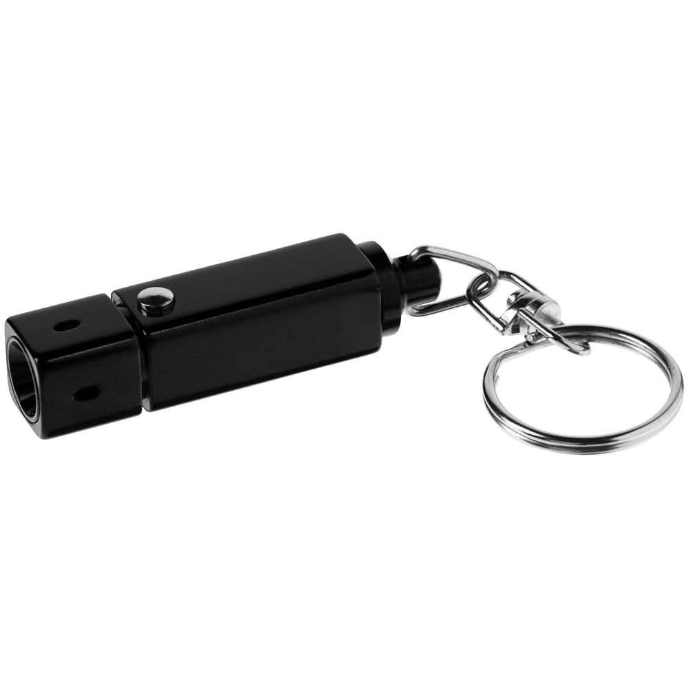 Брелок с фонариком Lumitronic, черный-1