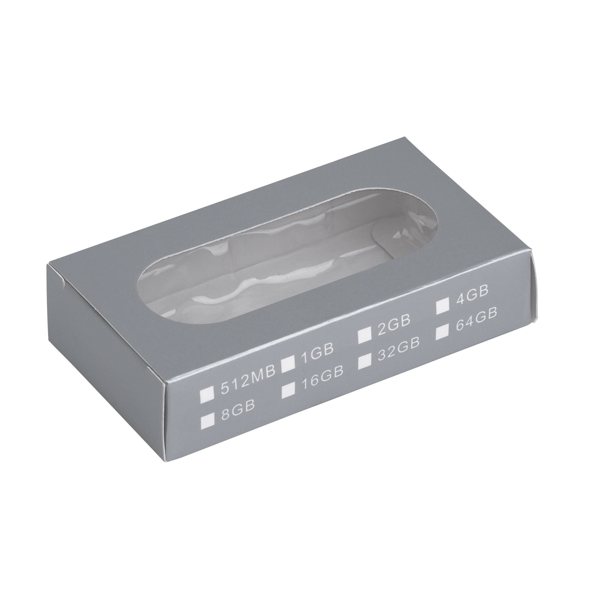 Флеш-карта USB 8GB "Абсолют", белая#-2