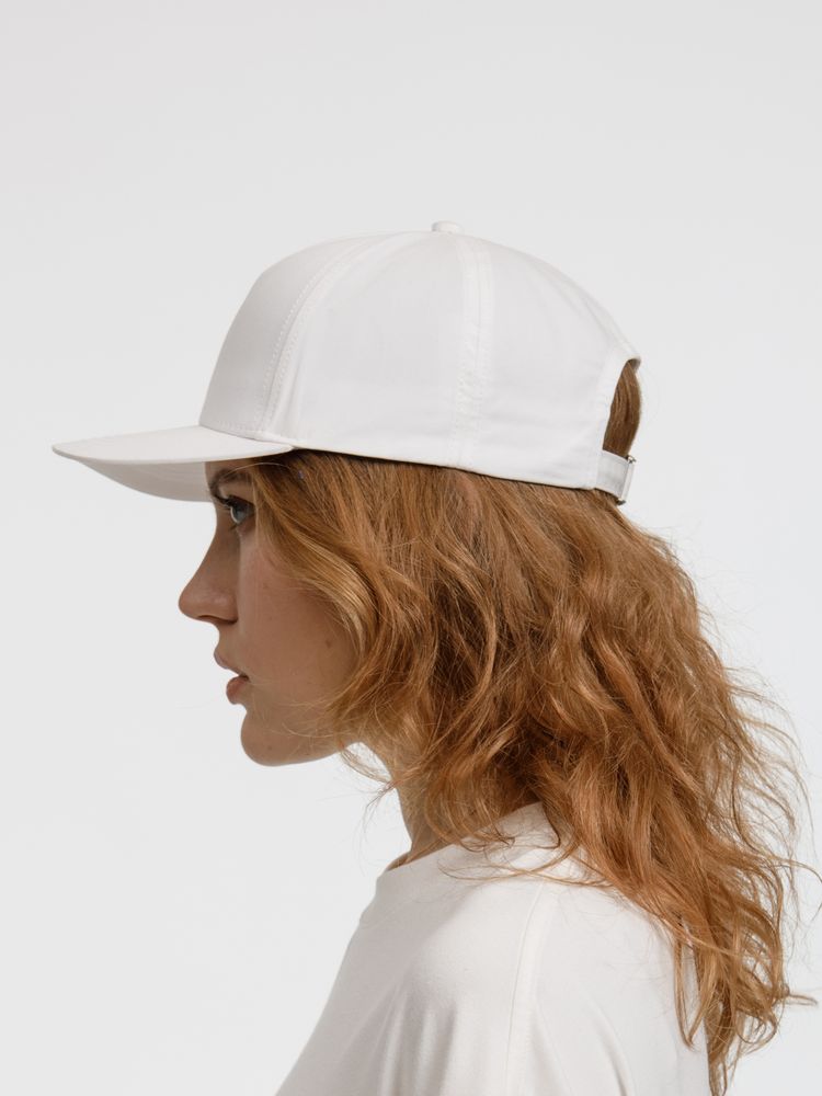 Бейсболка Seguro, белая-4