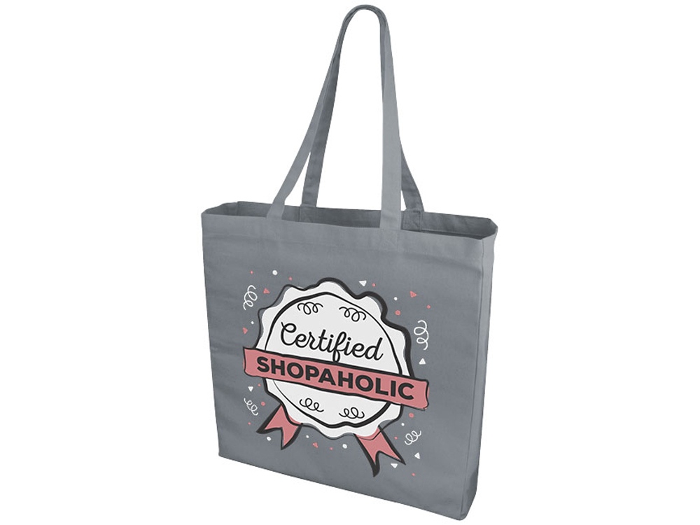 Сумка Odessa хлопковая, серый-3