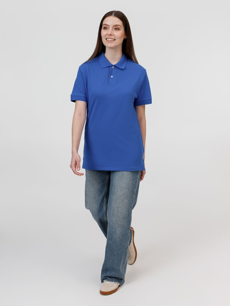 Рубашка поло унисекс Pacific, ярко-синяя (royal)-9