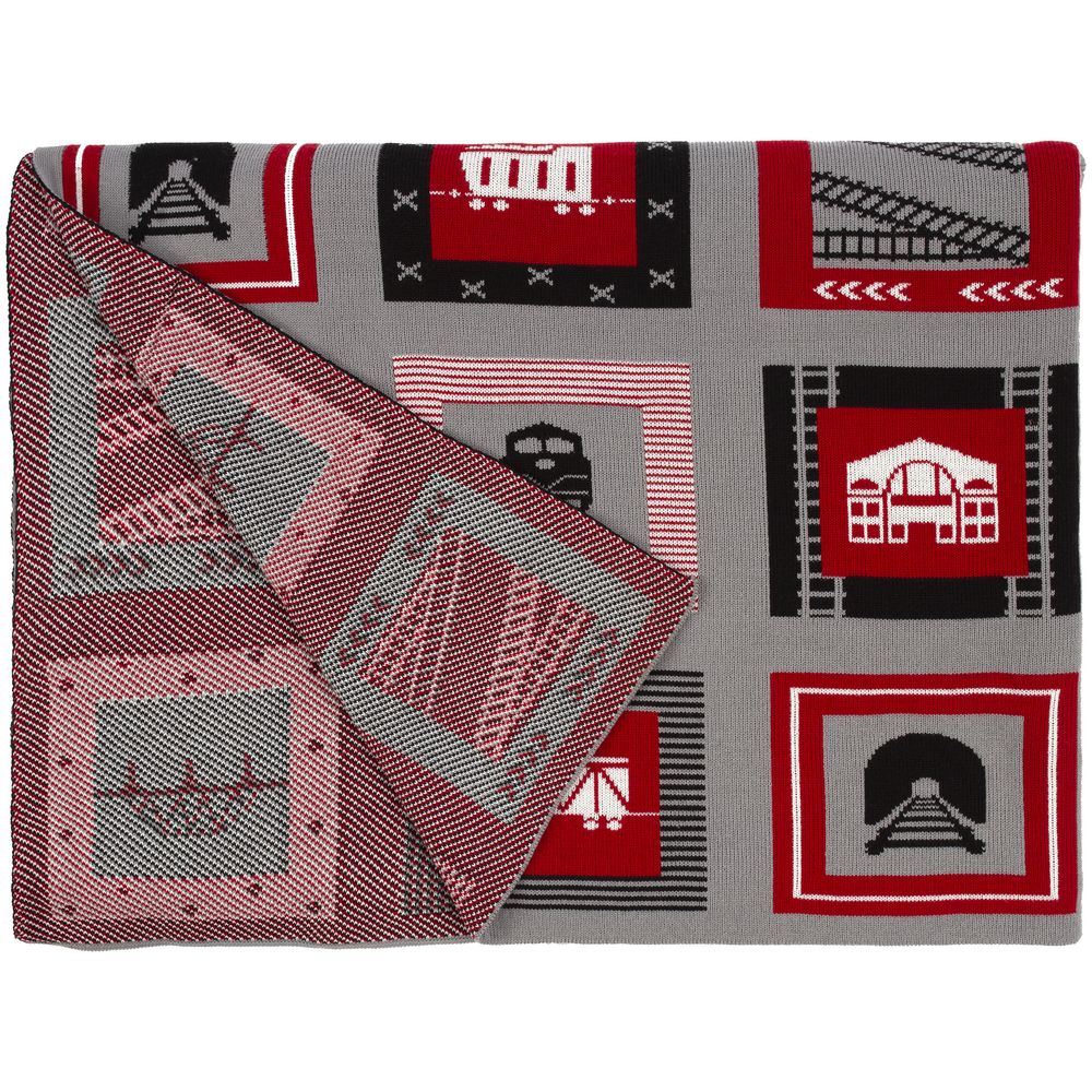 Плед Industry, железные дороги-2