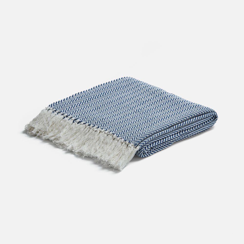 Плед Landour, синий-2