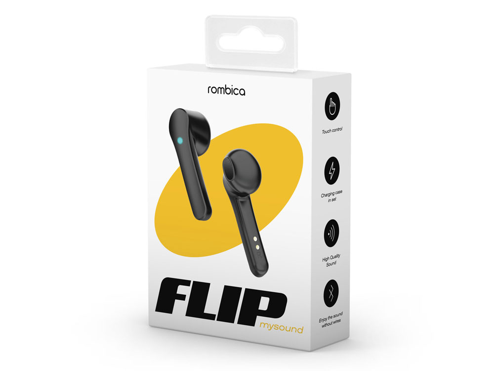 Беспроводные наушники Rombica Mysound Flip Black-7