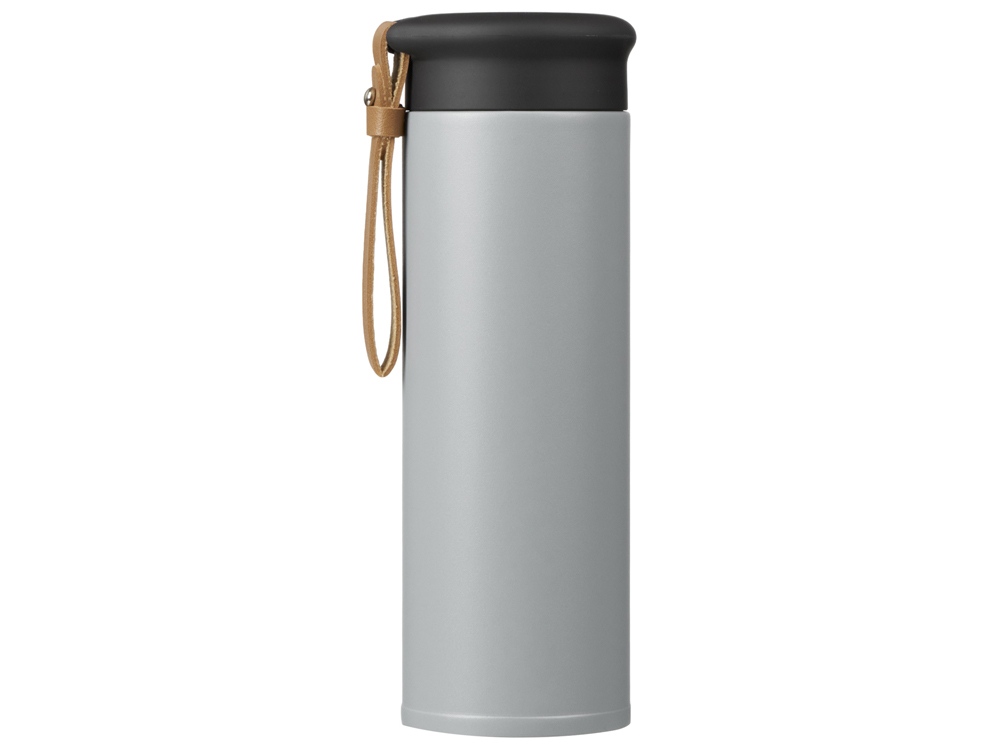 Вакуумный термос Engage, 450 мл, тубус, средне-серый-3