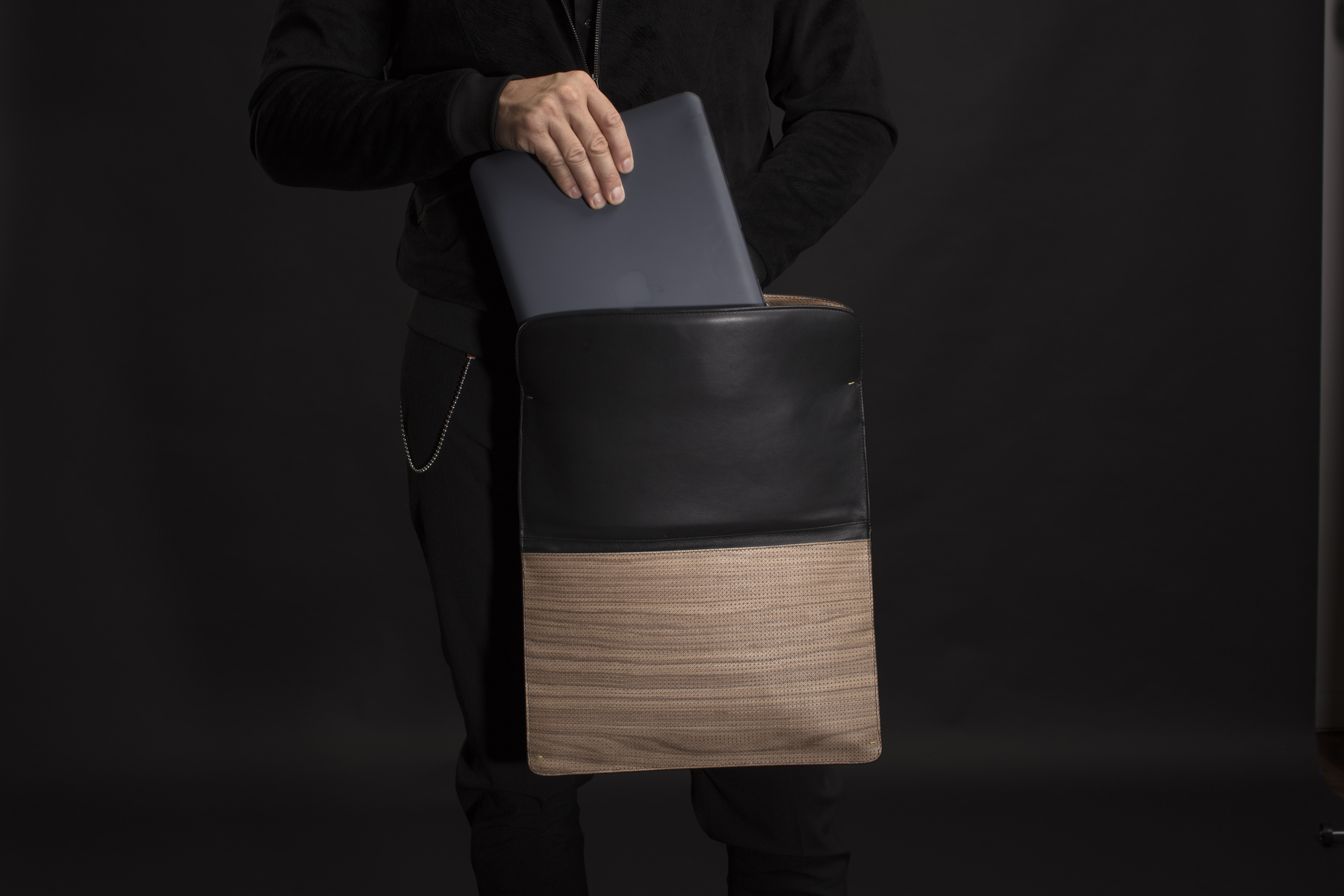 Сумка-трансформер Pininfarina Folio Walnut-18