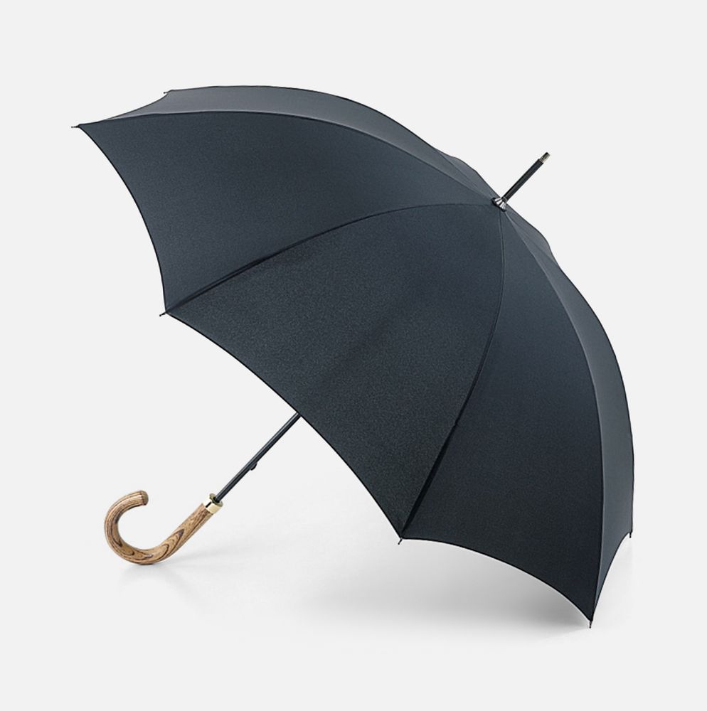 Зонт-трость Commissioner, черный-1