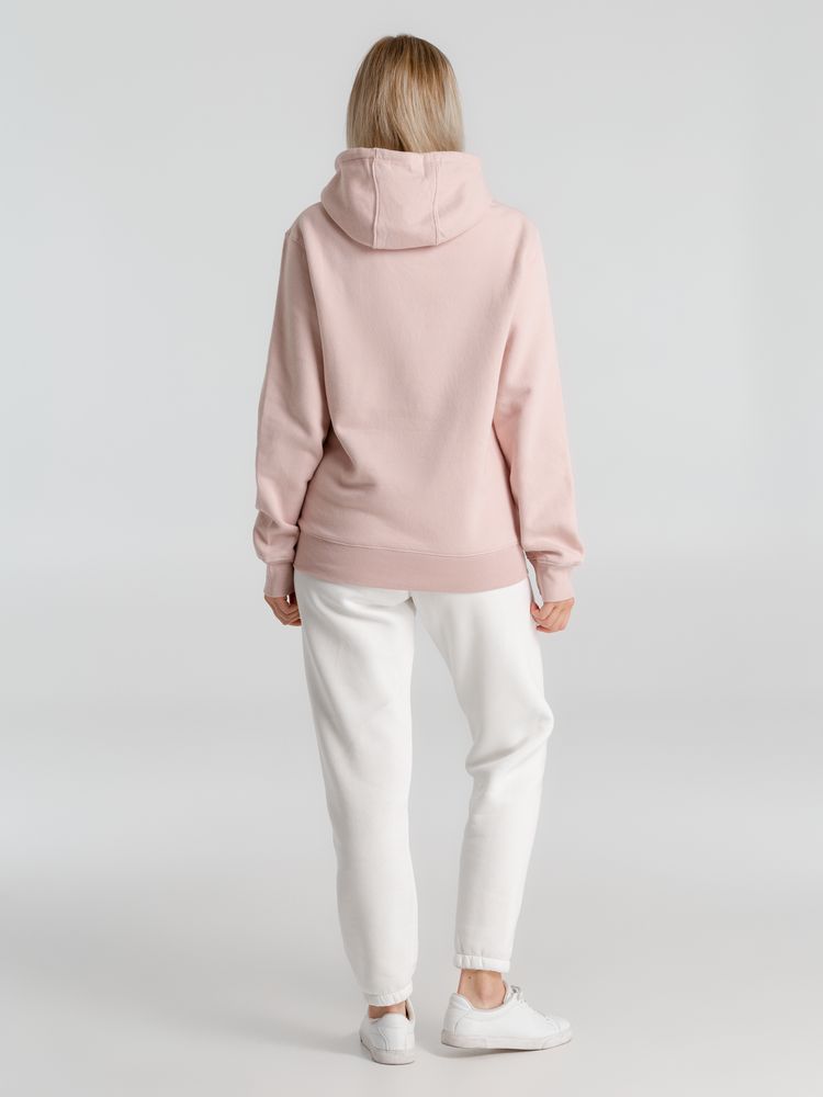 Толстовка с капюшоном унисекс King, розовая-4