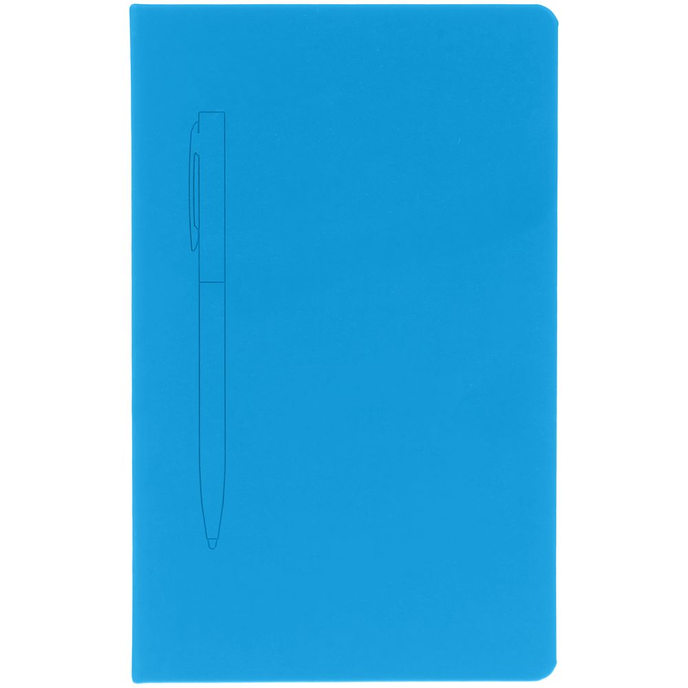 Ежедневник Magnet Shall, недатированный, голубой-2