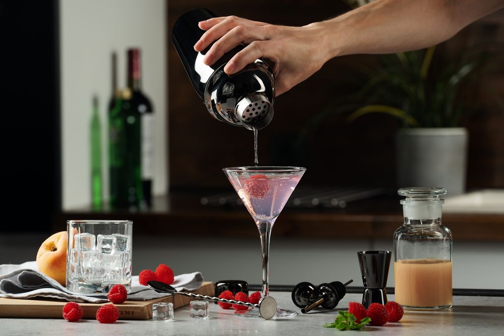 Набор для приготовления коктейлей Pourpour, медный-2