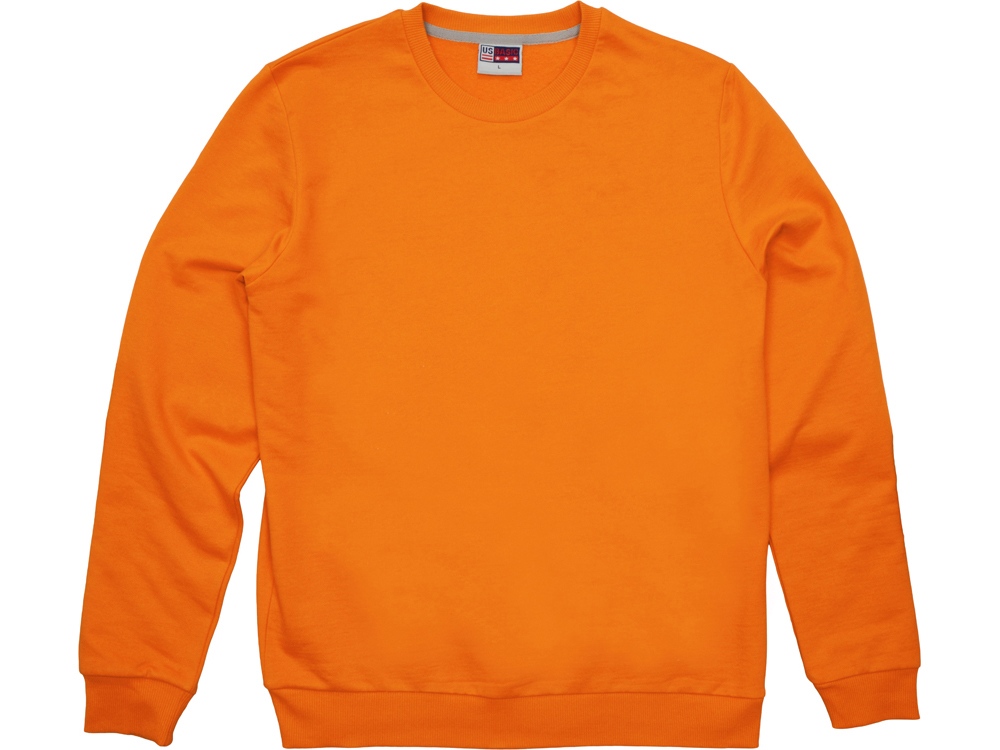 Свитшот Motion унисекс с начесом, оранжевый-10