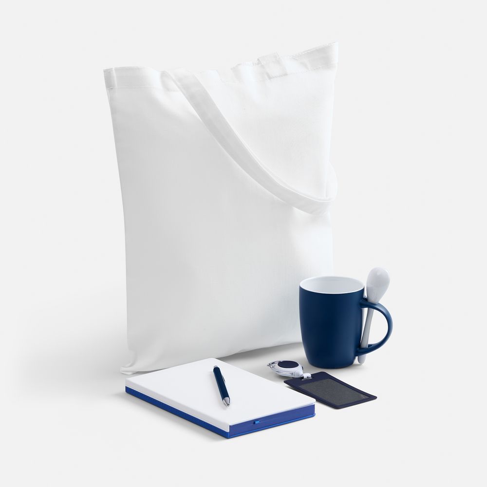 Набор Welcome Pack, синий с белым-0