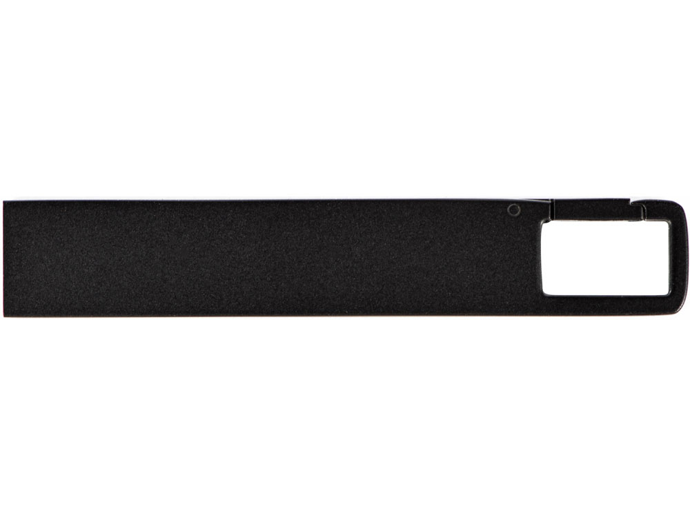 USB 2.0- флешка на 32 Гб c подсветкой логотипа Hook LED, темно-серый, белая подсветка-2