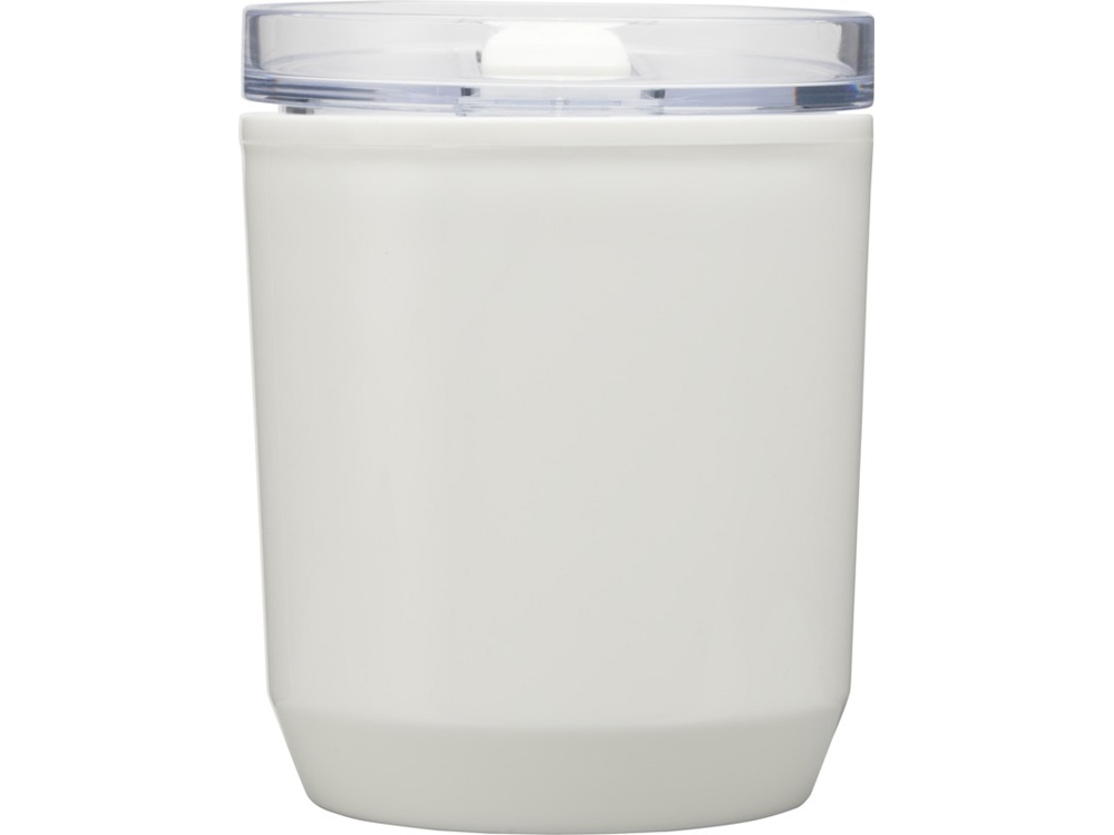 Hudson кружка из переработанного пластика с двойными стенками объемом 180 мл, белый-2