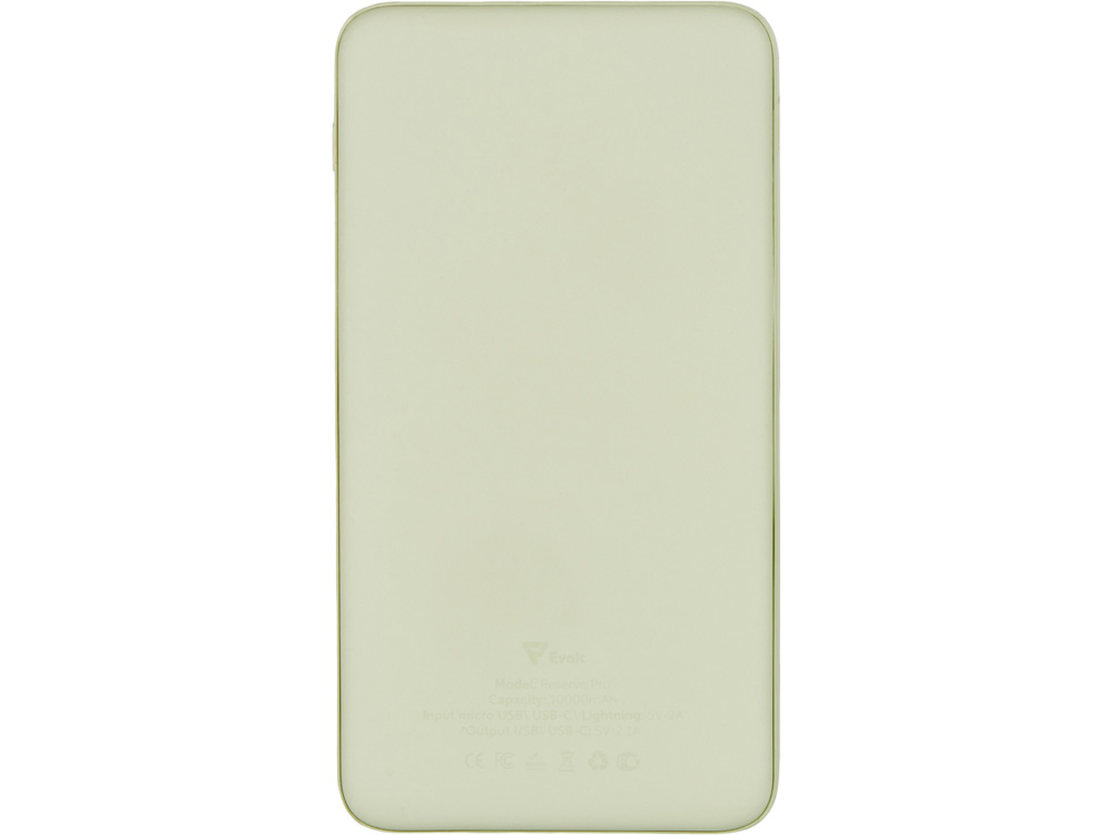 Внешний аккумулятор Reserve Pro, 10 000 mah, оливковый-3