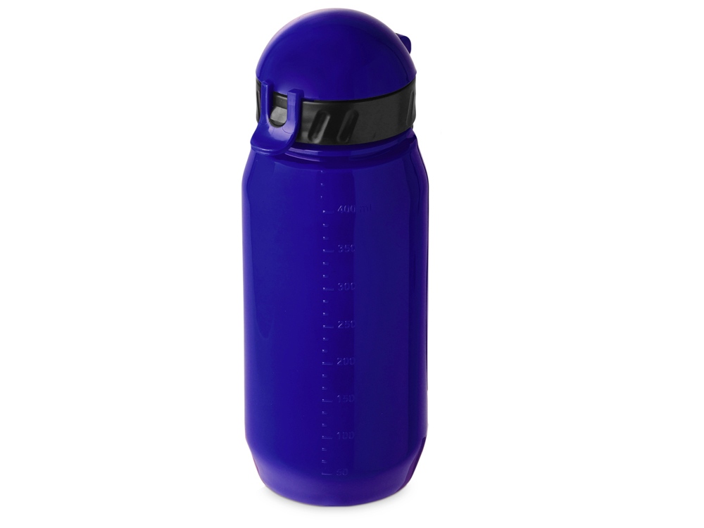 Бутылка для воды с трубочкой Little, 400 мл, синий-0