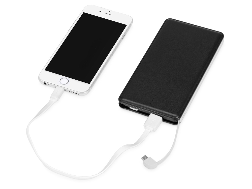 Портативное зарядное устройство Стор, 10000 mAh, черный-2