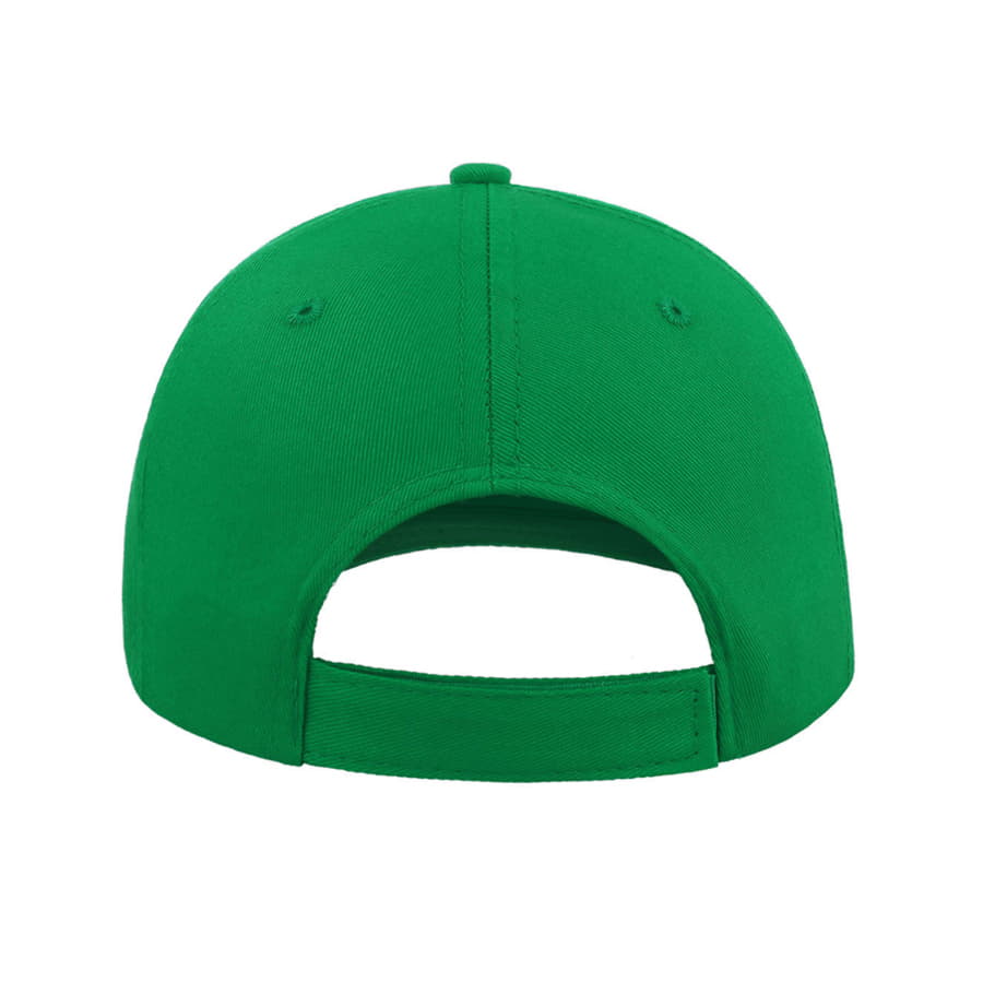 Бейсболка START FIVE SANDWICH, 5 клиньев, застежка на липучке, зеленый, белый-3