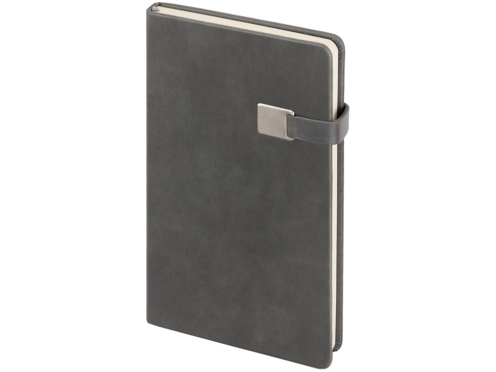 Ежедневник недатированный А5 Premier, серый-2