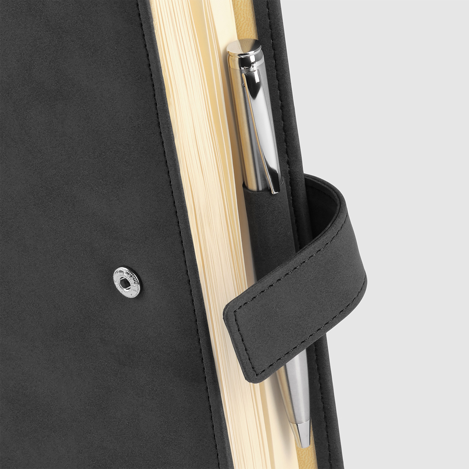 Ежедневник-портфолио Royal NEO недатированный в подарочной коробке, черный-5