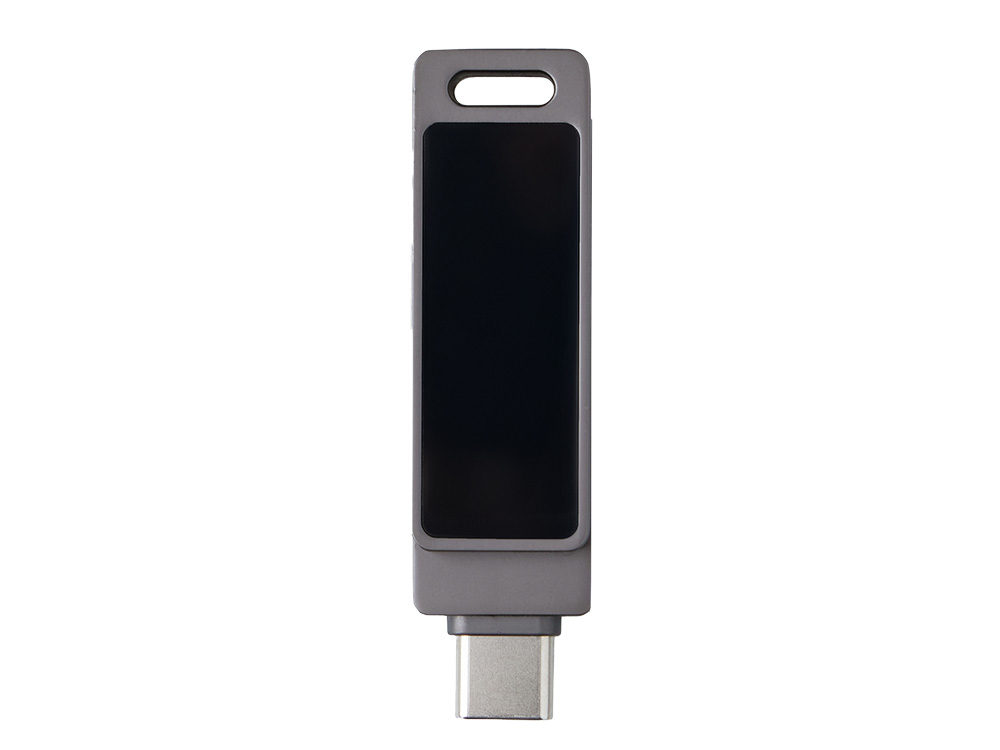 Флешка 32 ГБ USB Type-C и USB 3.0 с подсветкой лого Спинлайт-5