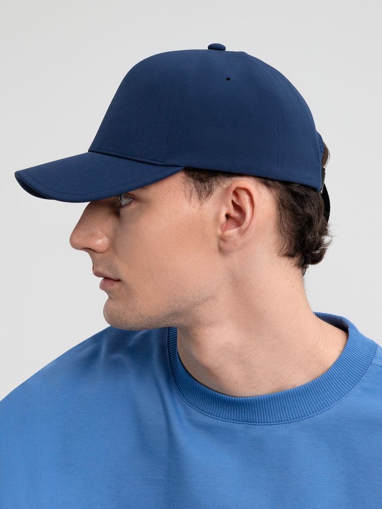 Бейсболка Kosmos, темно-синяя-4
