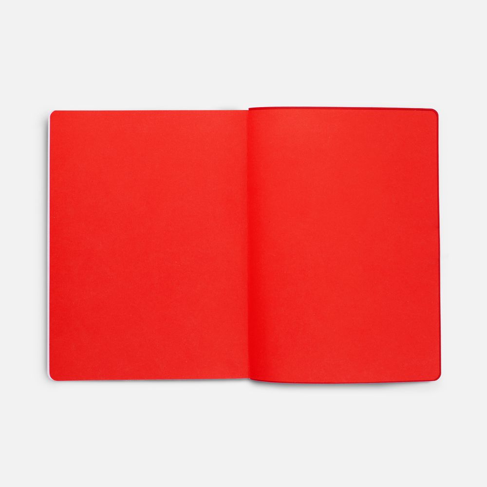 Ежедневник Flexpen Shall, недатированный, красный-4