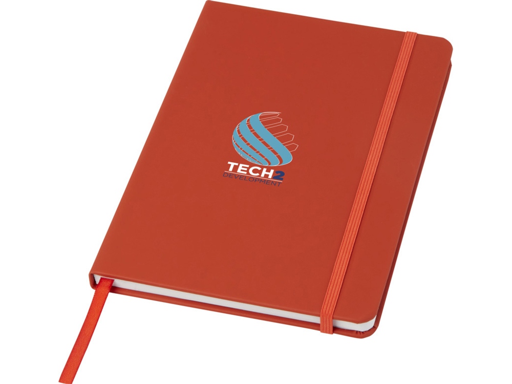 Блокнот Spectrum A5 с белыми страницами, красный кирпичный-3