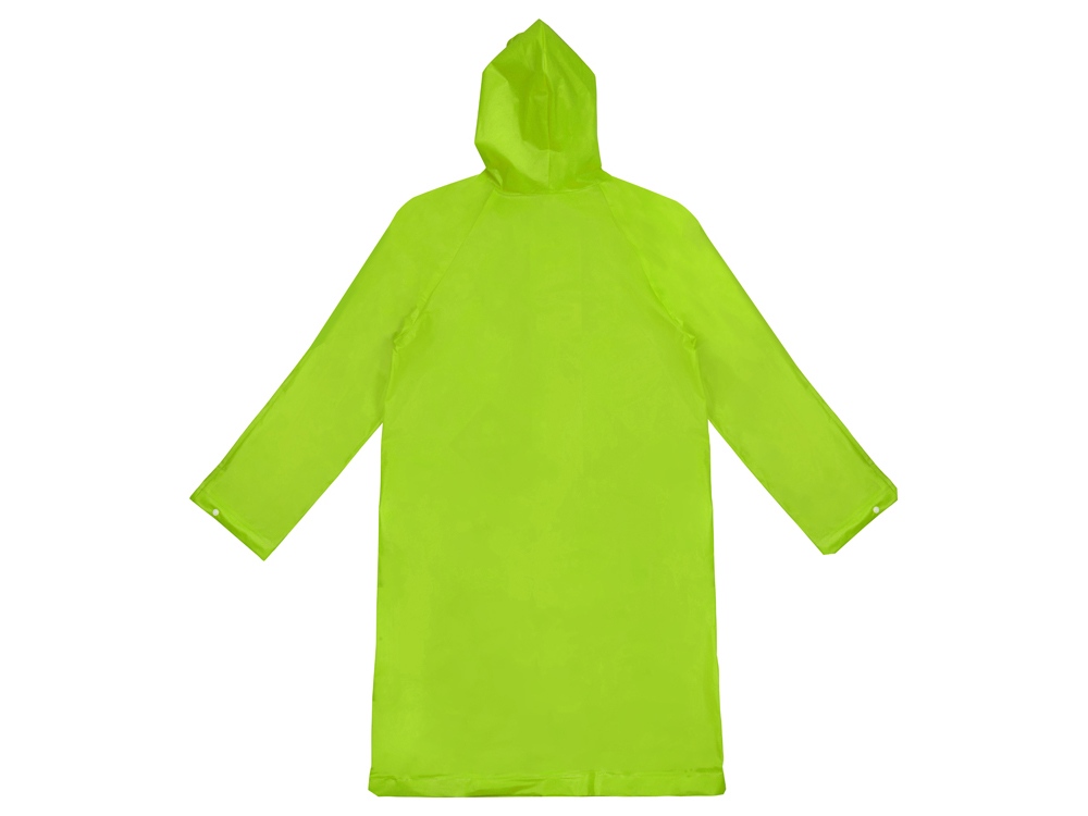 Дождевик Hawaii c чехлом унисекс, зеленое яблоко-3
